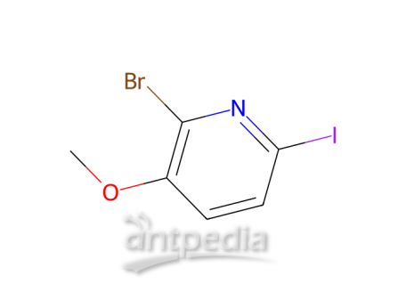 2-溴-6-碘-3-甲氧基吡啶，321535-37-9，97%