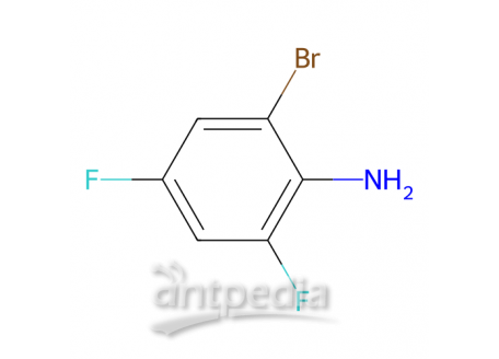2-溴-4,6-二氟苯胺，444-14-4，98%