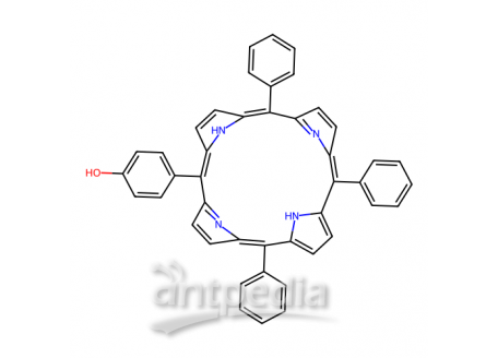 5-（羟苯基）- 10,15,20-苯基卟啉，87345-22-0，95%