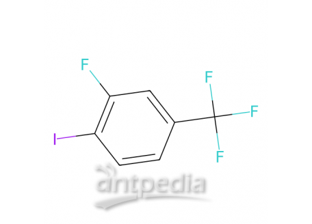 2-氟-1-碘-4-(三氟甲基)苯(含有稳定剂铜片)，132554-73-5，97%