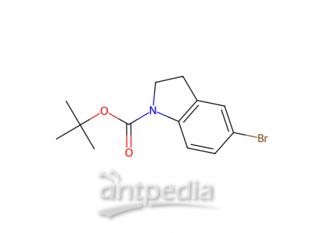 1-Boc-5-溴吲哚啉，261732-38-1，97%
