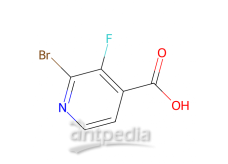 2-溴-3-氟异烟酸，1211530-89-0，97%