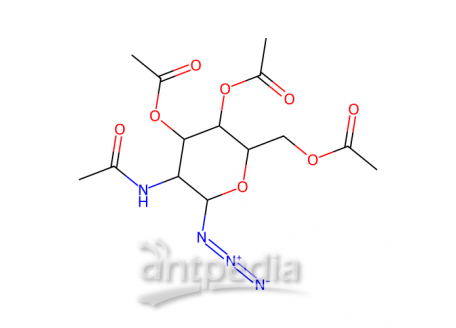 2-乙酰氨基-3,4,6-三-O-乙酰基-2-脱氧-β-D-吡喃葡萄糖酰基叠氮化物，6205-69-2，>98.0%(HPLC)