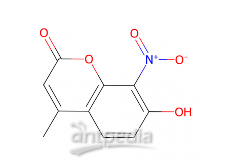 7-羟基-4-甲基-8-硝基香豆素，19037-69-5，96%