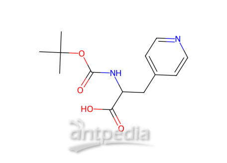 BOC-D-3-(4-吡啶基)-丙氨酸，37535-58-3，96%