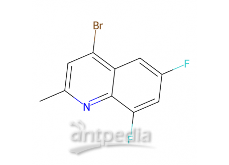 4-溴-6,8-二氟-2-甲基喹啉，1189106-86-2，95%