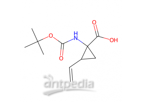 (1R,2S)-1-[(叔丁氧羰基)氨基]-2-乙烯基环丙烷甲酸，159622-10-3，98%