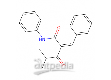 4-甲基-3-氧代-N-苯基-2-(苯甲烯基)戊酰胺，125971-57-5