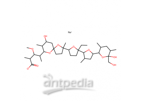 莫能霉素钠，22373-78-0，≥90%(HPLC)