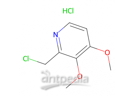 2-(氯甲基)-3,4-二甲氧基吡啶 盐酸盐，72830-09-2，98%