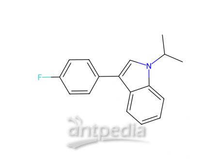 3-(4-氟苯基)-1-异丙基-1H-吲哚，93957-49-4，97%