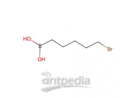 5-溴戊基硼酸（含有数量不等的酸酐），120986-85-8，94%