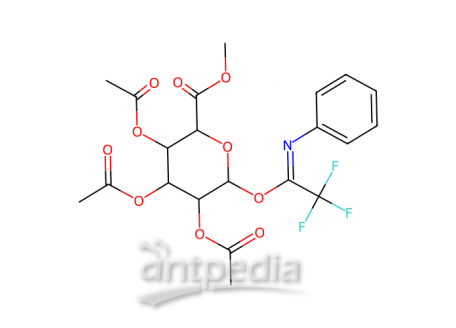 1-(2,2,2-三氟-N-苯基亚胺酯)-2,3,4-三-O-乙酰基-D-葡萄糖醛酸甲酯，869996-05-4，95%