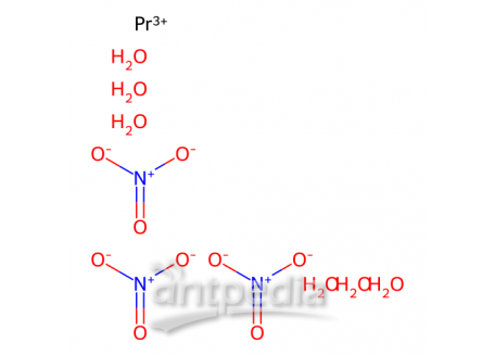硝酸镨(III) 六水合物，15878-77-0，99%