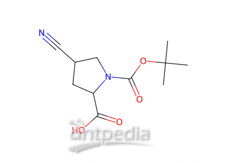 N-叔丁氧羰基-反-4-氰基-L-脯氨酸，273221-94-6，97%