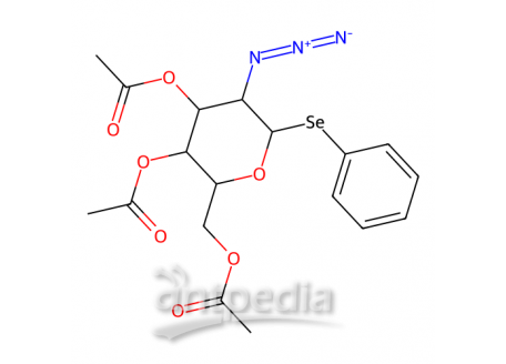 苯基硒基-2-叠氮基-3,4,6-三-O-乙酰基-α-D-吡喃半乳糖苷，150809-76-0，≥98%