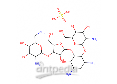 巴龙霉素硫酸盐，1263-89-4，>94.0%(HPLC)