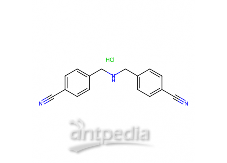 双(4-氰基苯甲基)胺盐酸盐，1802566-49-9，>98.0%(T)