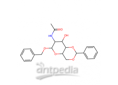 苄基-2-乙酰氨基-4,6-O-苯亚甲基-2-脱氧-α-D-吡喃葡萄糖苷，13343-63-0，97.0% (sum of enantiomers, HPLC)
