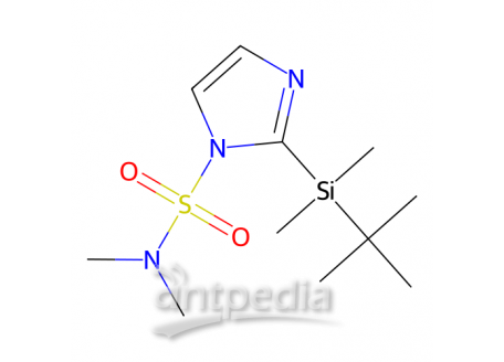 2-(叔丁基二甲基硅烷基)-N,N-二甲基-1H-咪唑-1-磺酰胺，129378-52-5，97%