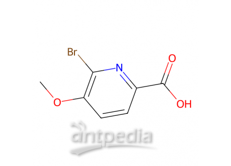 6-溴-5-甲氧基-2-羧酸吡啶，54232-43-8，97%