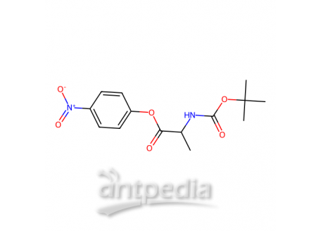 N-Boc-L-丙氨酸 4-硝基苯酯，2483-49-0，96.0% (HPLC)