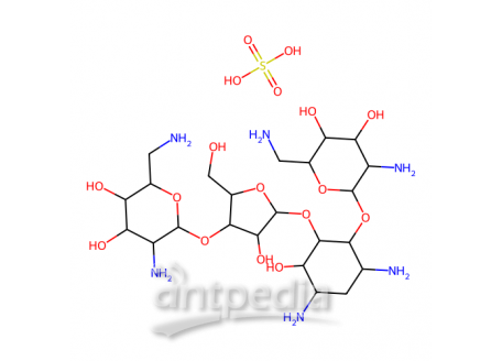 硫酸新霉素，1405-10-3，USP级,600 I.U./mg