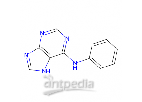 N-苯基-N-(9H-嘌呤-6-基)胺，1210-66-8，≥97%