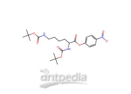 Boc-赖氨酸(Boc)-ONp，2592-19-0，97%