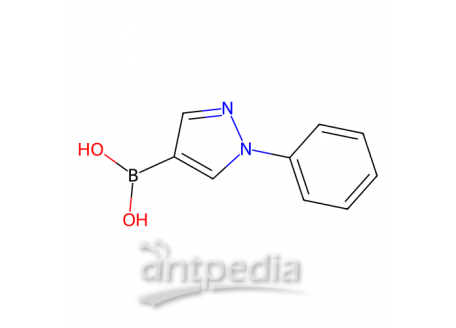 1-苯基-1H-吡唑-4-硼酸(含不等量酸酐)，1201643-70-0，98%