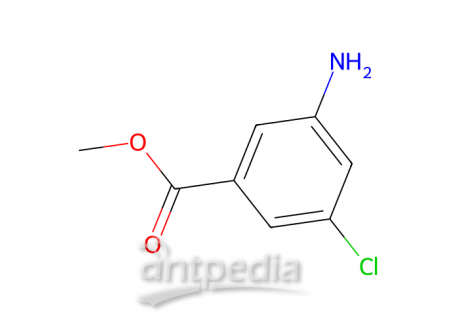 3-氨基-5-氯苯甲酸甲酯，21961-31-9，98%