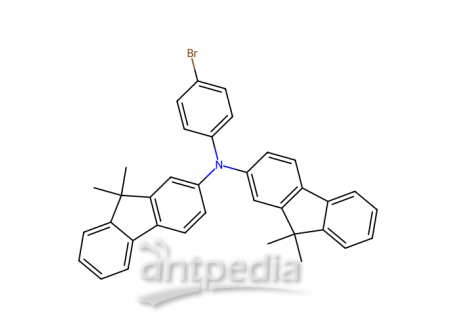 4-溴-N,N-二(9,9-二甲基-9H-芴-2-基)苯胺，313050-71-4，97%