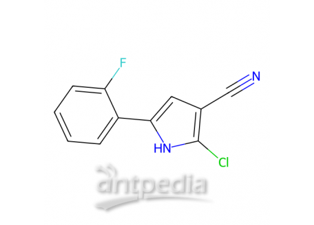 2-氯-5-(2-氟苯基)-1H-吡咯-3-甲腈，1240948-72-4，96%