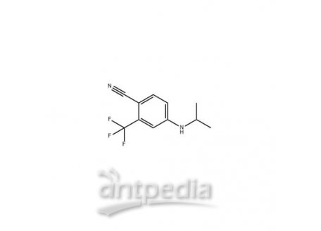 4-(异丙基氨基)-2-(三氟甲基)苯甲腈，864286-45-3，97%