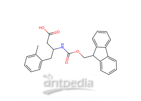 Fmoc-(S)-3-氨基-4-(2-甲基苯基)丁酸，270062-91-4，≥98.0%