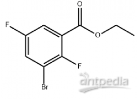 3-溴-2,5-二氟苯甲酸乙酯，1504876-00-9，97%