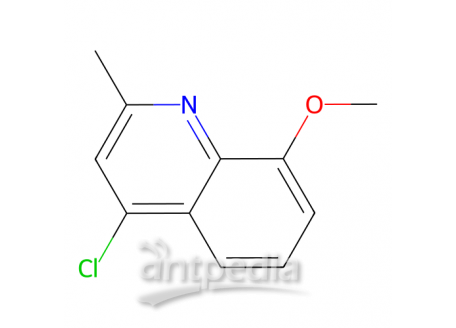 4-氯-8-甲氧基-2-甲基喹啉，64951-58-2，97%