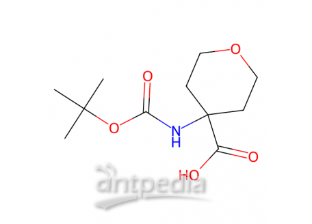 4-(Boc-氨基)四氢吡喃-4-羧酸，172843-97-9，95%