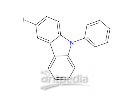 3-碘-9-苯基咔唑，502161-03-7，>99%