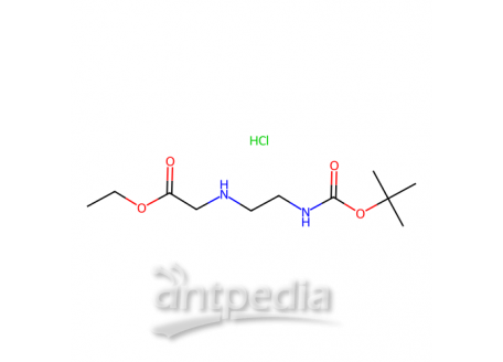 N-(Boc-氨基乙基)甘氨酸乙酯盐酸盐，347890-34-0，95%