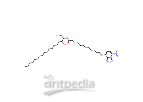 N-[12-[((7-硝基-2-1,3-苯并恶二唑-4-基)氨基]十二烷酰基]-鞘氨醇，474943-05-0，98%