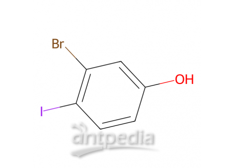 3-溴-4-碘苯酚，1037298-05-7，98%