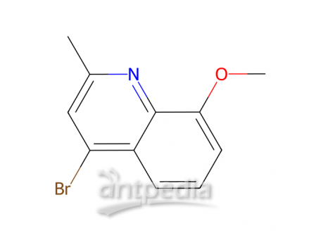 4-溴-8-甲氧基-2-甲基喹啉，927800-62-2，95%