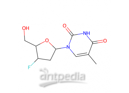 3′-脱氧-3′-氟胸苷，25526-93-6，97%