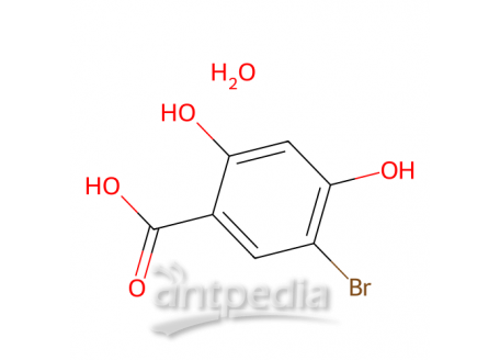 5-溴-2,4-二羟基苯甲酸 一水合物，160348-98-1，98%