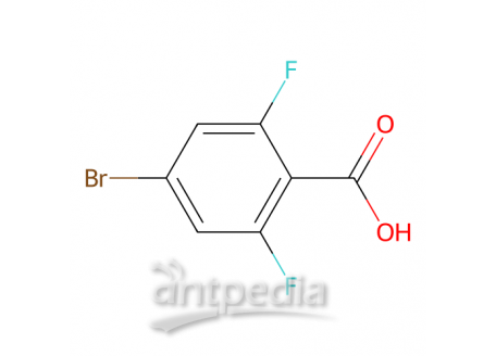 4-溴-2,6-二氟苯甲酸，183065-68-1，98%
