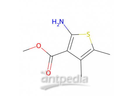 2-氨基-4,5-二甲基噻吩-3-羧酸甲酯，4651-93-8，95%
