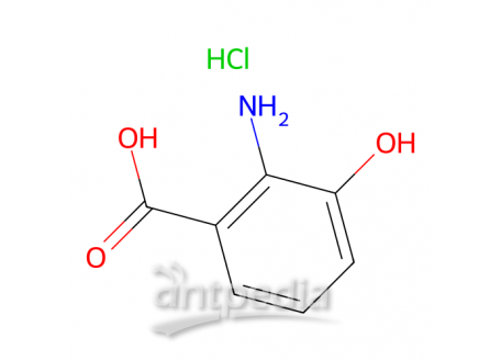 3-羟基邻氨基苯甲酸盐酸盐，4920-81-4，98%