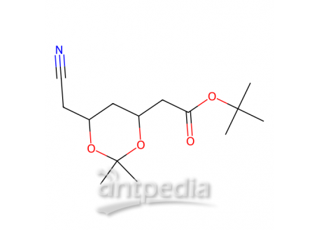 (4R,6R)-6-氰甲基-2,2-二甲基-1,3-二氧己环-4-醋酸叔丁酯，125971-94-0，>98.0%(GC)
