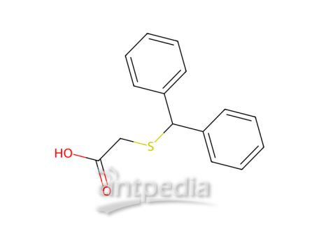 (二苯甲基硫代)乙酸，63547-22-8，98%